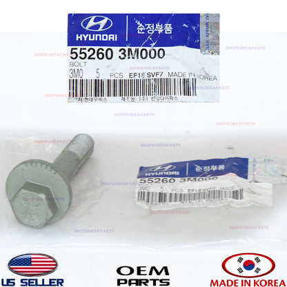 GENUINE Lateral Arm Adjust Bolt OEM Various Hyundai Kia 11-22 *See compatibility