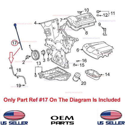 GENUINE Engine Oil Level Dipstick ⭐OEM⭐ TOYOTA 4.0L V6 1GRFE *See compatibility