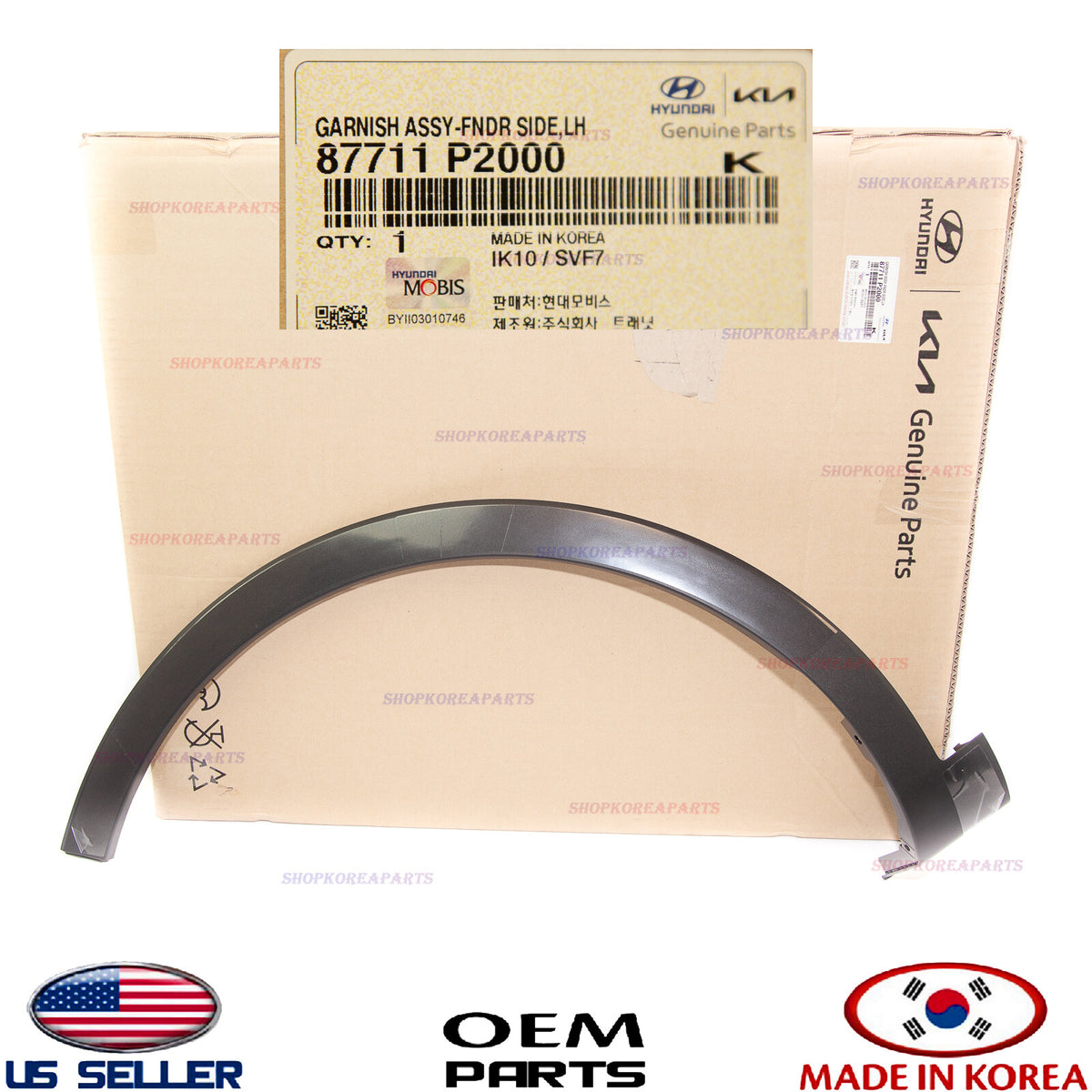 ✅GENUINE✅ Front Fender Wheel Molding LEFT Driver Side OEM Kia Sorento 2021-2024
