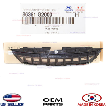 GENUINE Cover Grille Upper Radiator Sight Shield ⭐OEM⭐ Ioniq Hybrid 2017-2022