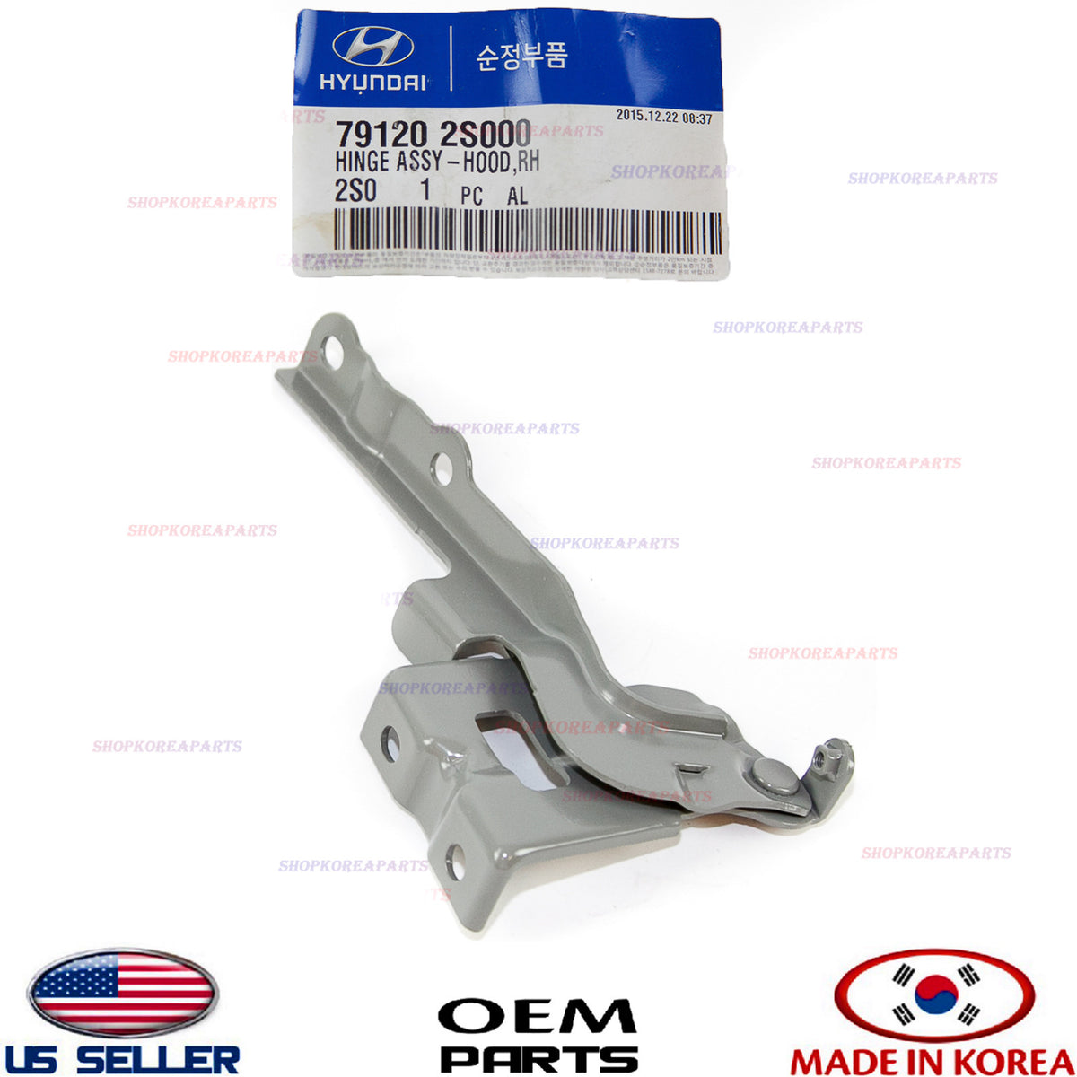 GENUINE Hood Hinge Righ Passenger Side ⭐OEM⭐ Hyundai Tucson 2010-2015 791202S000