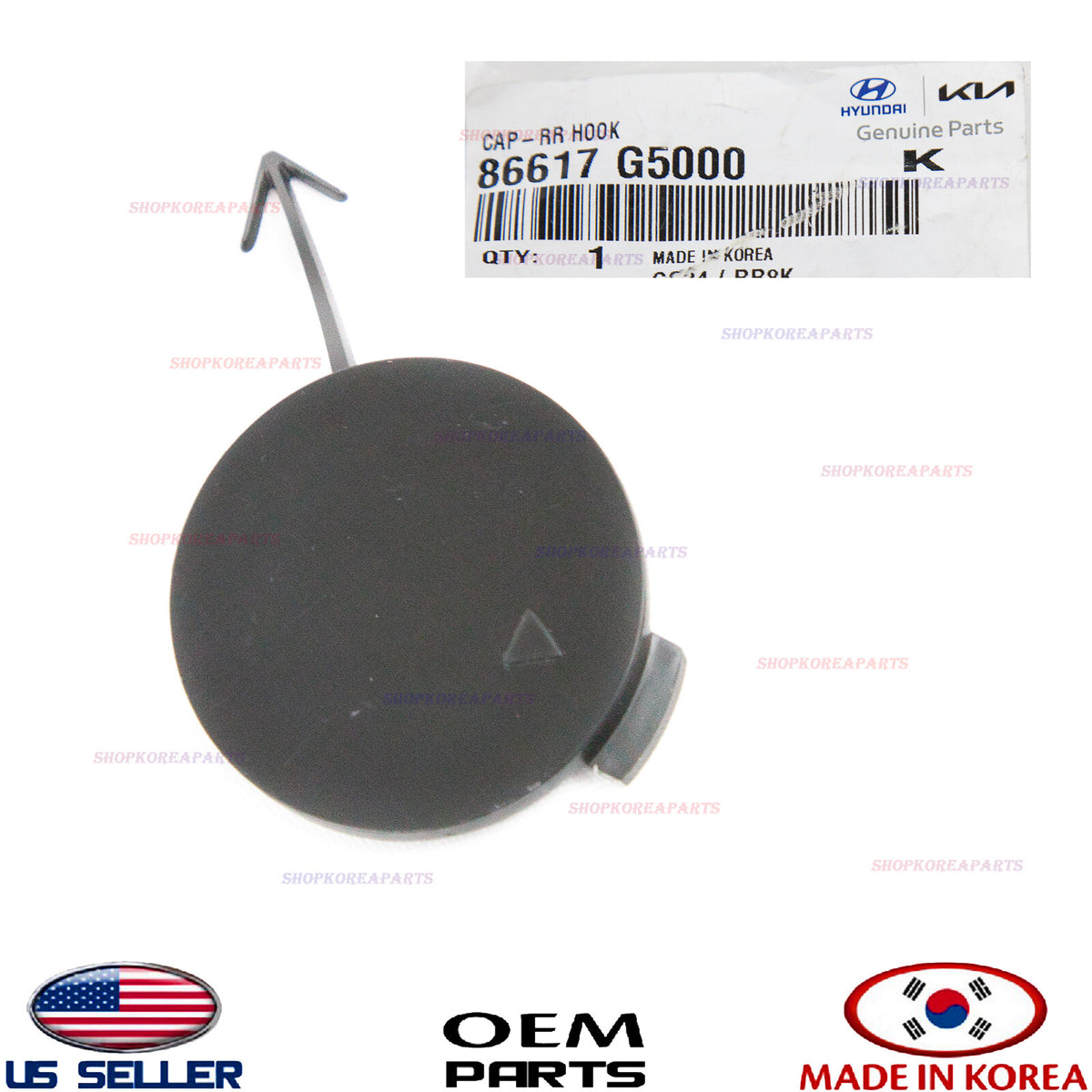 GENUINE Rear Bumper Tow Eye Hook Cap Cover ⭐OEM⭐ KIA NIRO 2017-2019 86617G5000