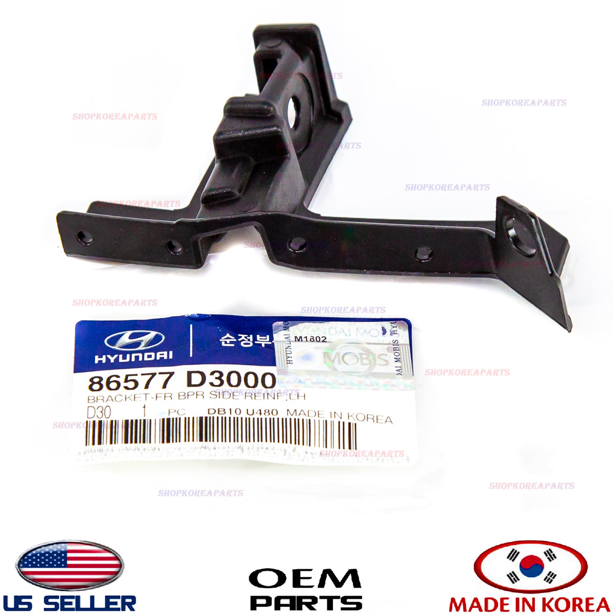 ✅GENUINE✅ Front Bumper Bracket Retainer Driver Side Left OEM Tucson 2016-2018