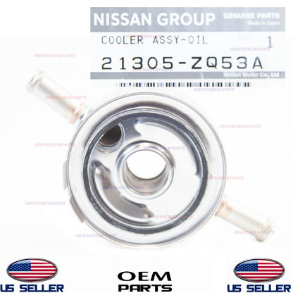 GENUINE Engine Oil Cooler ⭐OEM⭐ 5.6L V8 Nissan Infiniti *See compatibility