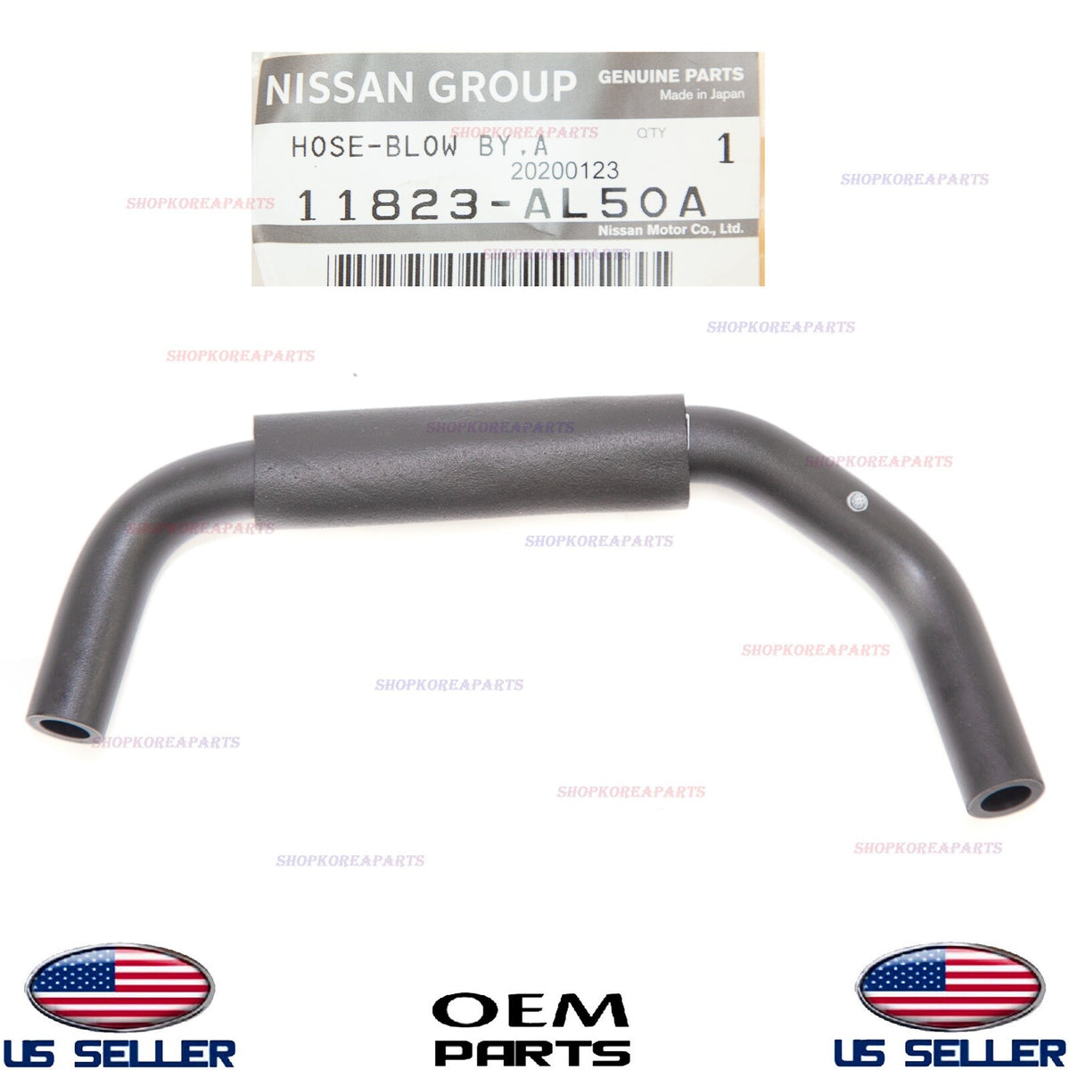 GENUINE Crankcase Breather PCV Hose OEM Nissan Infiniti G35 M35 350Z FX35 03-08