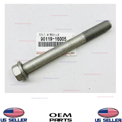 GENUINE OEM Lower Control Arm Mount Bolt with Washer 10-24 Various Toyota Lexus