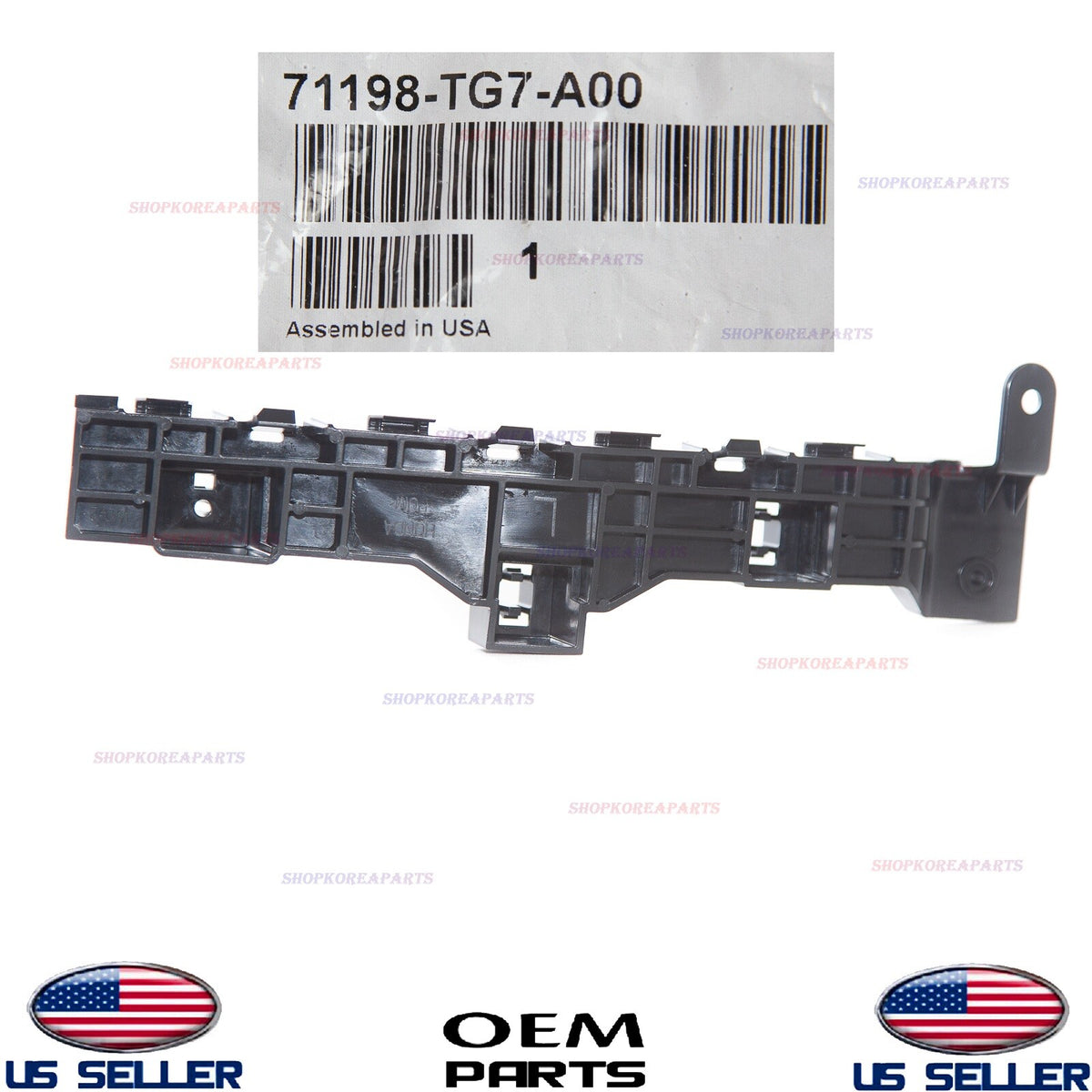 GENUINE Front Bumper Bracket LEFT Driver Side ⭐OEM⭐ Honda *See Compatibility