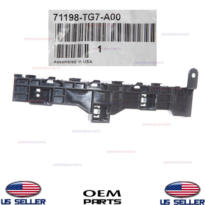 GENUINE Front Bumper Bracket LEFT Driver Side ⭐OEM⭐ Honda *See Compatibility