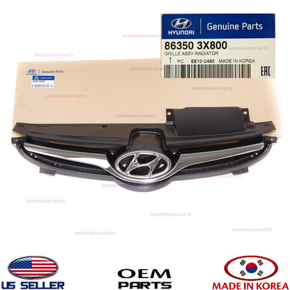 ✅GENUINE✅ Front Radiator Grille OEM Hyundai Elantra Sedan 2014-2016 86350-3X800