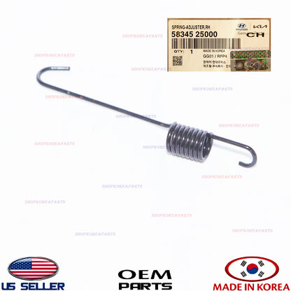 GENUINE Rear Drum Brake Adjusting Spring RIGHT OEM Hyundai Kia *See Compatibilit