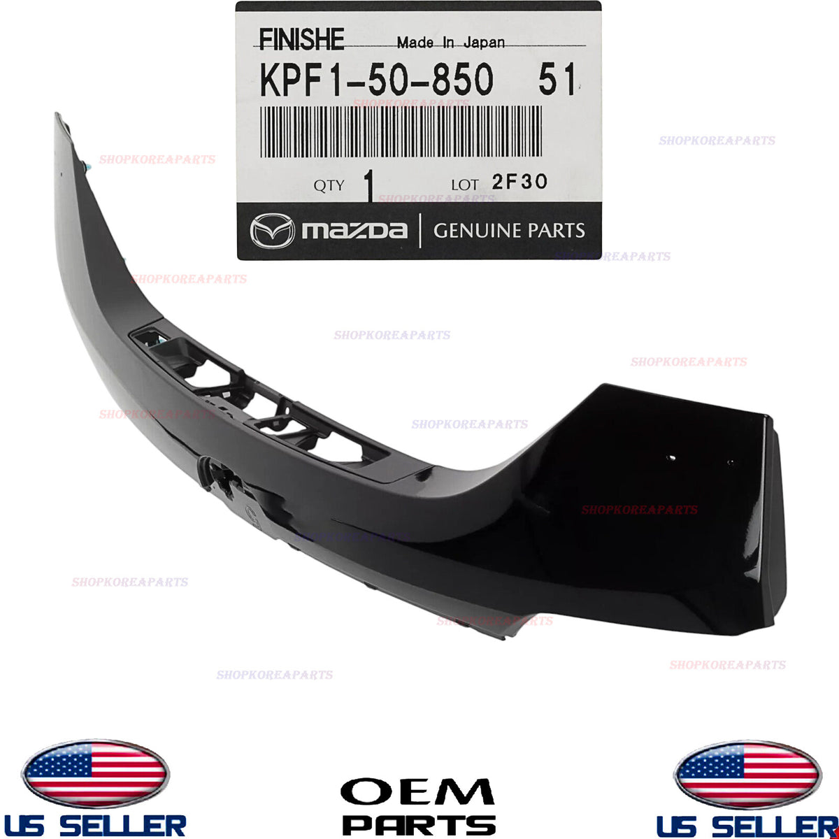 GENUINE OEM Rear Lower Liftgate Finish Panel Molding Mazda CX-5 2023-2025
