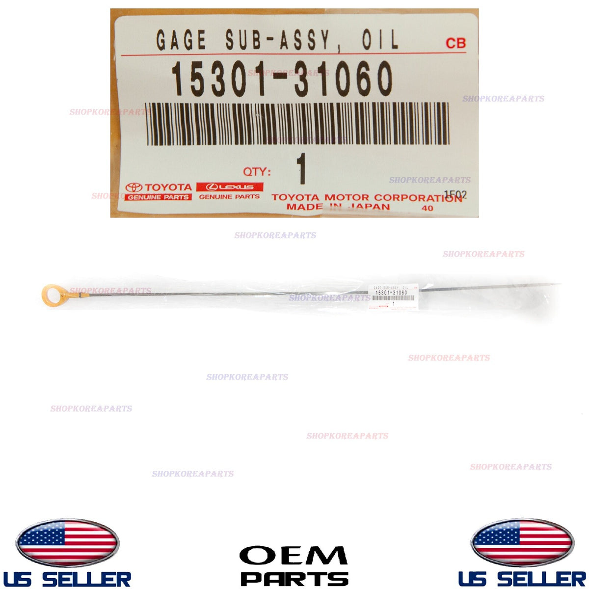 GENUINE Engine Oil Level Dipstick ⭐OEM⭐ TOYOTA 4.0L V6 1GRFE *See compatibility