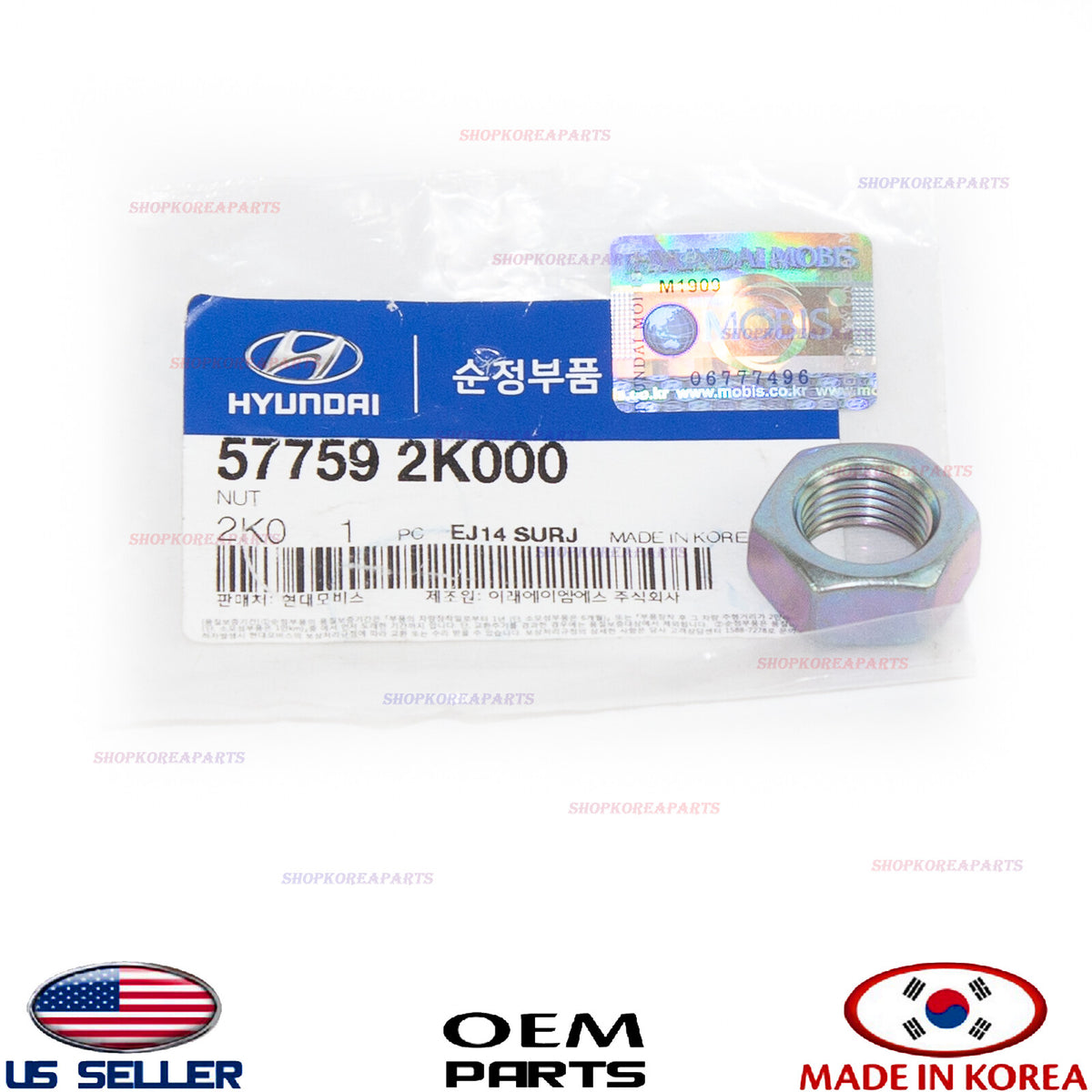GENUINE Inner Tie Rod Adjust Nut ⭐OEM⭐ HYUNDAI KIA *See compatibility 577592K000
