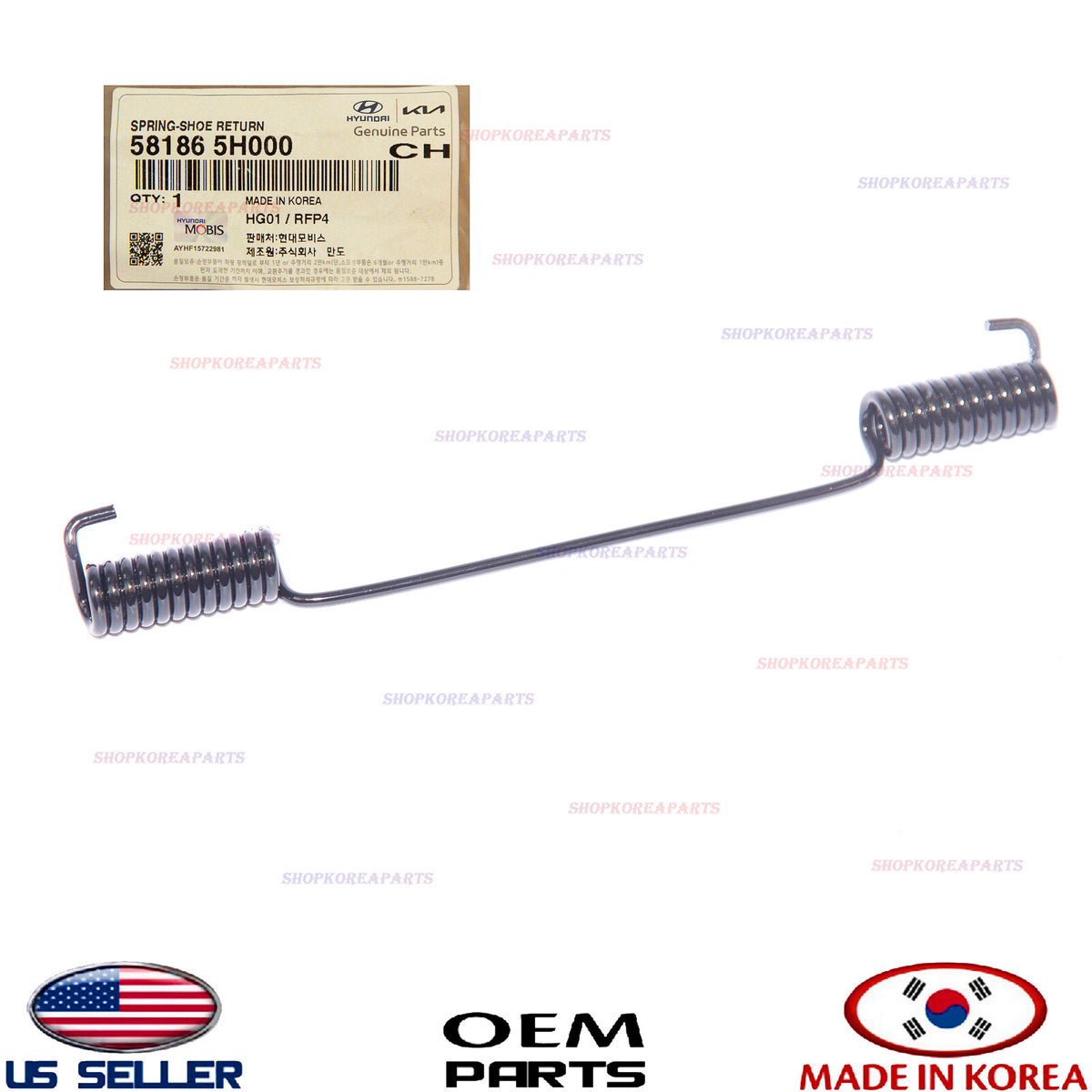 GENUINE Rear Drum Brake Return Spring ⭐OEM⭐ Hyundai HD 58186-5H000