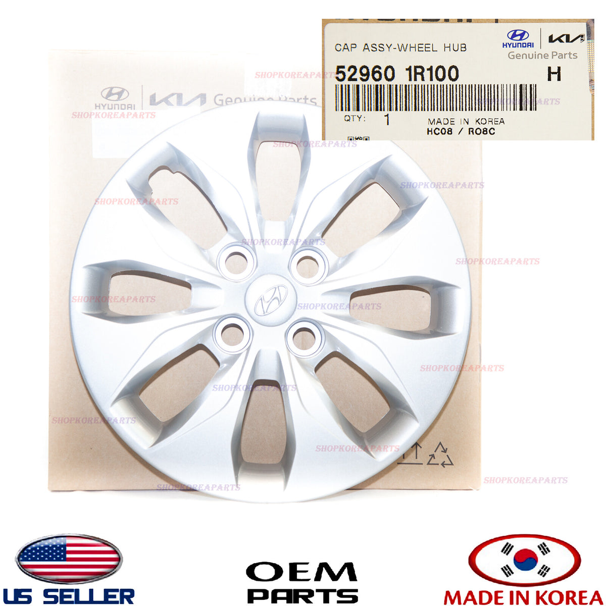 GENUINE 14" Hubcap Hub Cap Wheel Cover ⭐OEM⭐ HYUNDAI ACCENT 2015-2017 529601R100