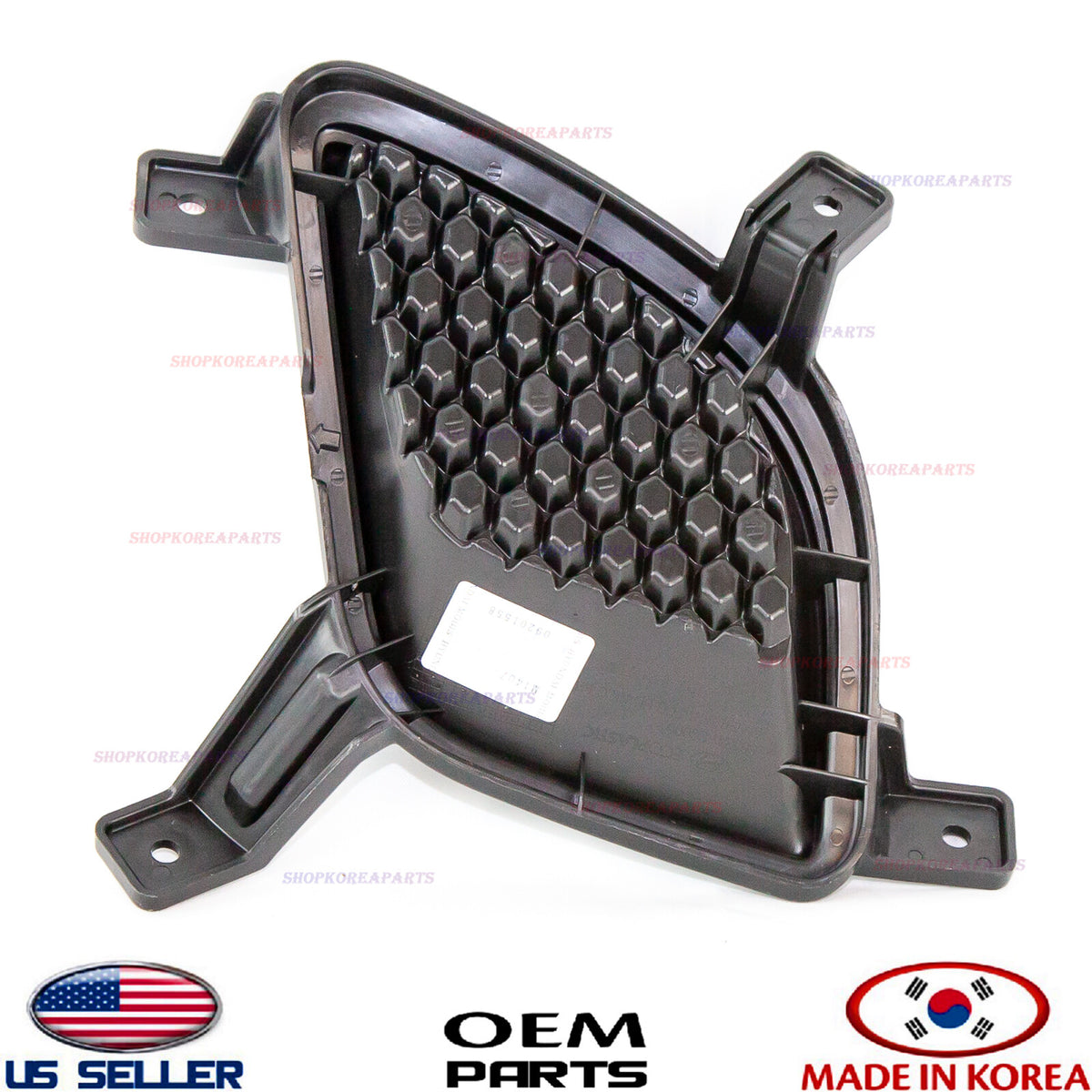 GENUINE Front Bumper Right Passenger Side Fog Light Grille Hole Cover Tucson