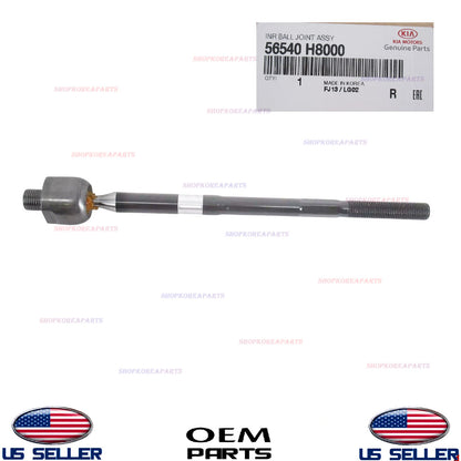 GENUINE OEM Inner Tie Rod End Ball Joint Assembly 2018-2023 Accent Rio