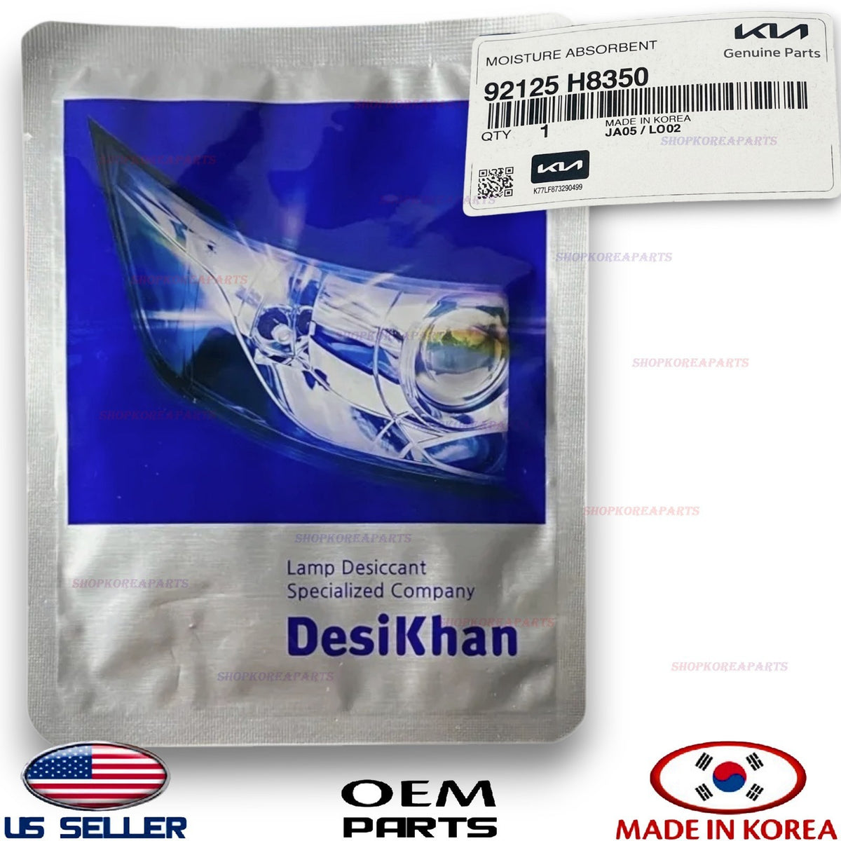 GENUINE OEM Headlight Moisture Absorbent 2017-2026 Hyundai Kia Genesis
