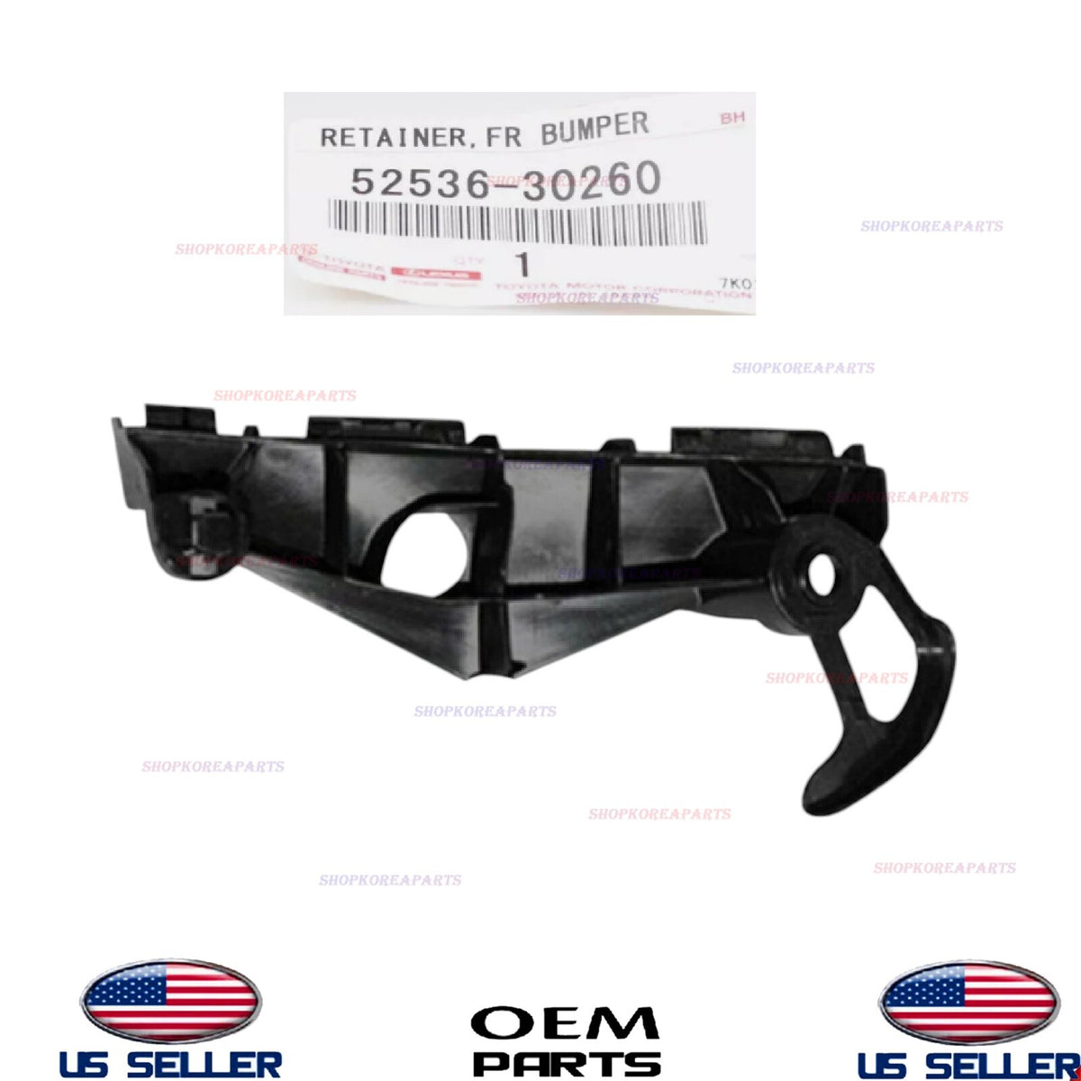 GENUINE OEM Front LEFT Driver Side Bumper Retainer 2015-2020 GS300 GS350 GS450h