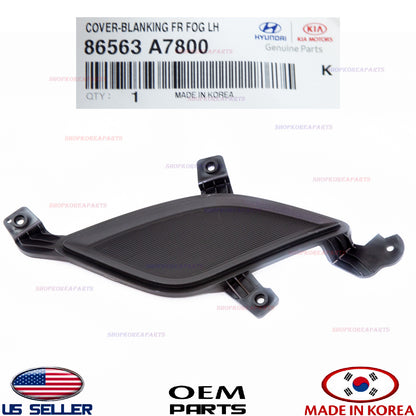 GENUINE Front Bumper Blanking Cover Fog Cap LEFT Driver Side ⭐ KIA FORTE 5 17-18
