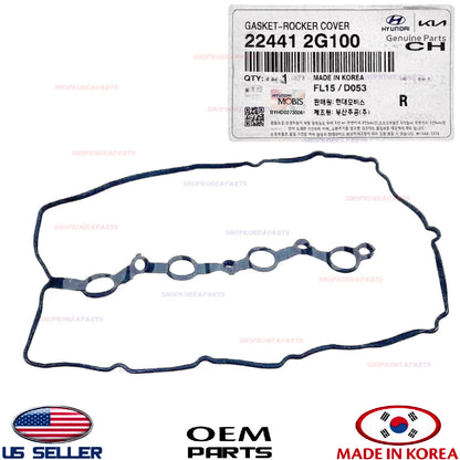 ✅GENUINE✅ Engine Valve Cover Gasket ⭐OEM⭐ HYUNDAI KIA 2.0 2.4 *See compatibility