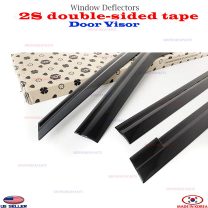 Door Visor Vent Shade Rain Window Guard fits for Kia Carnival 2022-2026 ⭐4pcs⭐