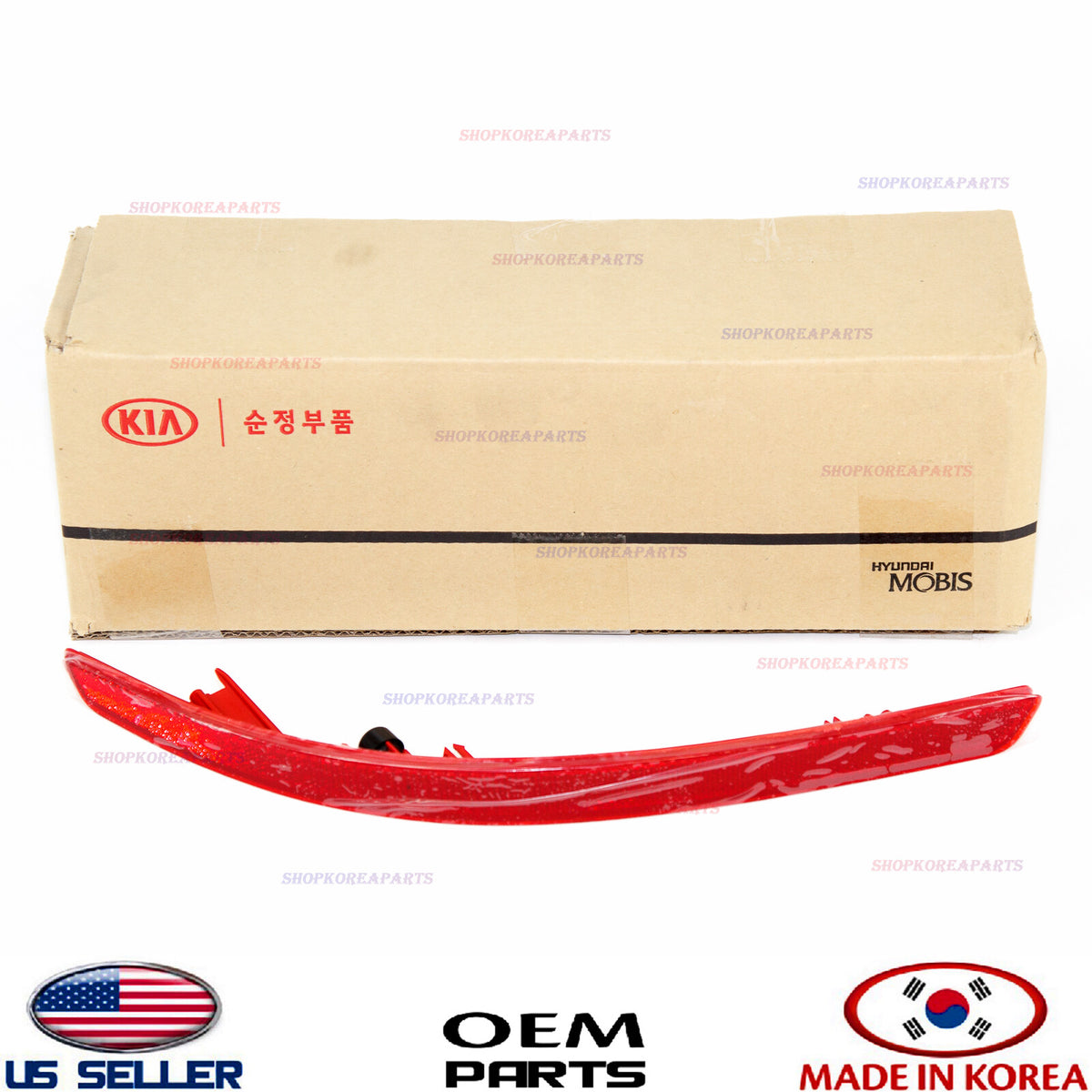 GENUINE Rear Bumper Reflector LEFT Driver Side OEM Kia Optima 2011-2013
