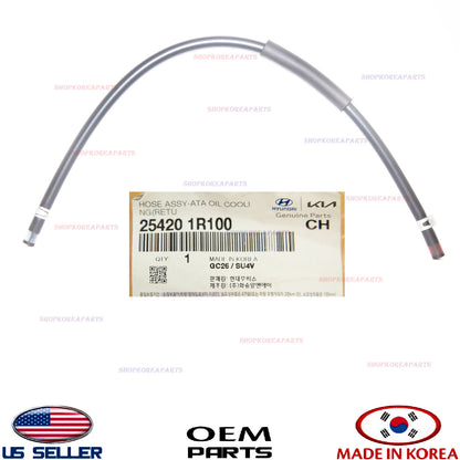 GENUINE Automatic Transaxle Oil Cooling Return Hose ⭐ ACCENT 2012-17 RIO 2012-17