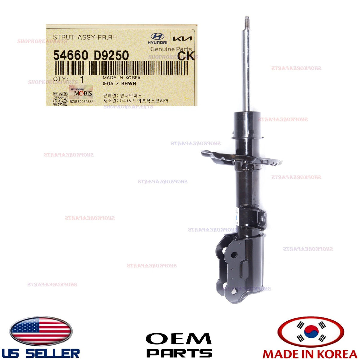 GENUINE Front Suspension Strut RIGHT Passenger Tucson 2016-18 Sportage 2020-22