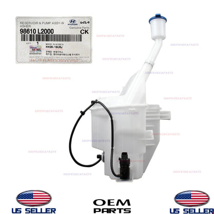 GENUINE Windshield Washer Reservoir & Motor Pump 2021-2024 Kia K5