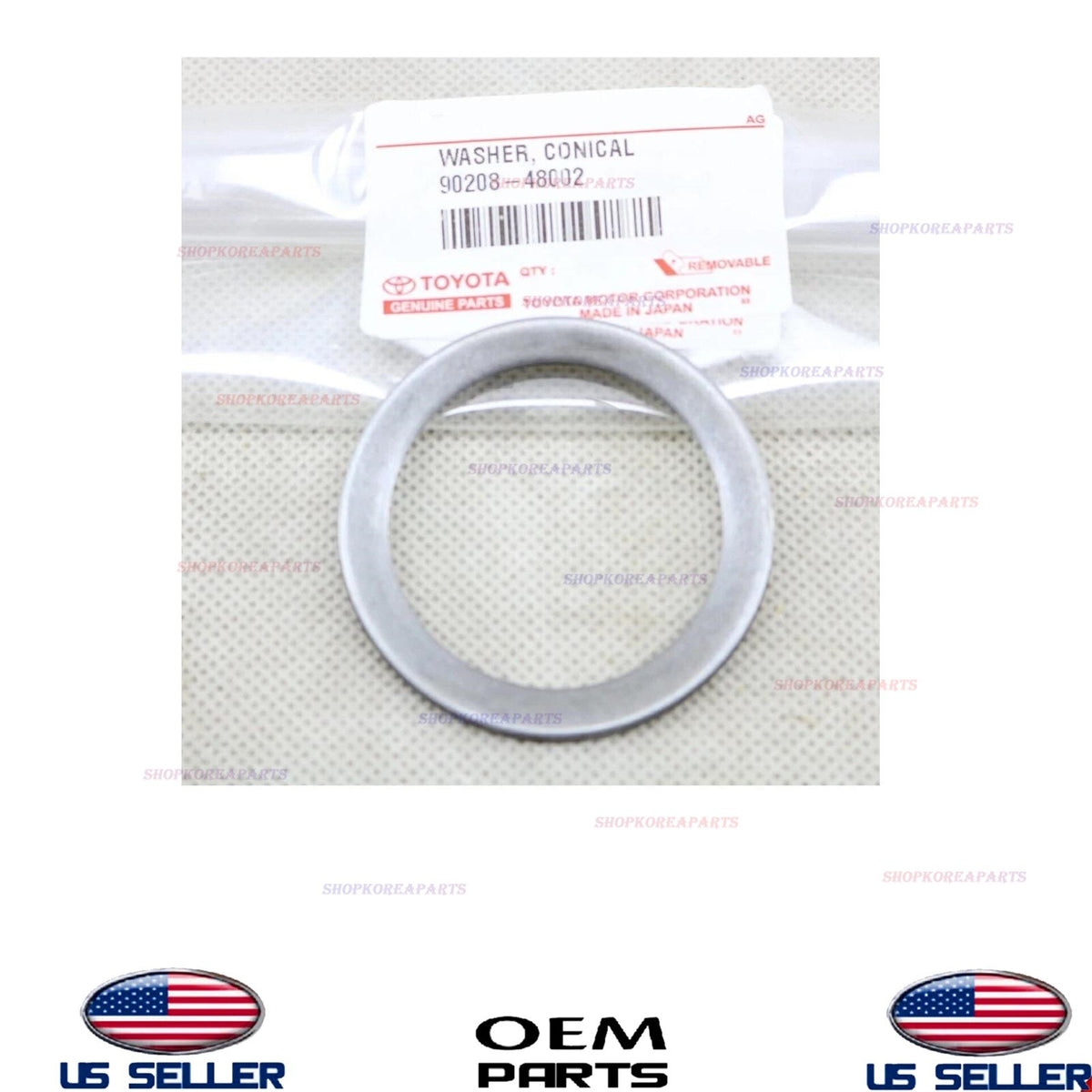 GENUINE OEM Rear Axle Oil Seal Spacer 1998-2007 Toyota Lexus 90208-48002
