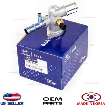 Control Temperature, Inlet Flange Water Inlet OEM Hyundai Kia See compatibility