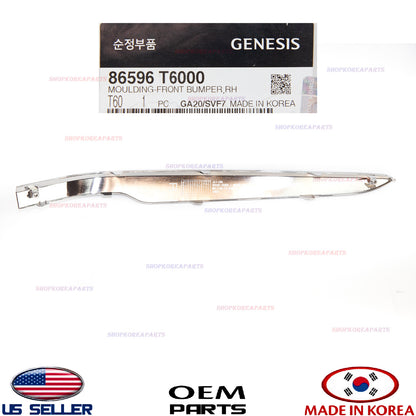 GENUINE Front Bumper Lower Molding RIGHT Passenger Side OEM GENESIS GV80 2021-24