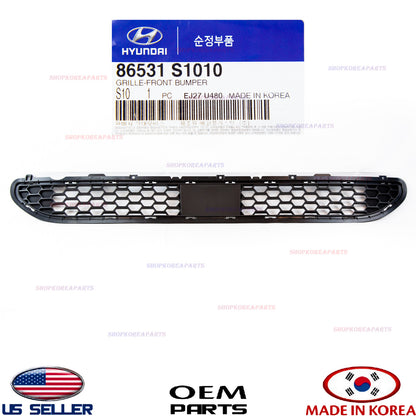 GENUINE Front Bumper Center Lower Grille w/Adaptive Cruise OEM Santa Fe 2019-20