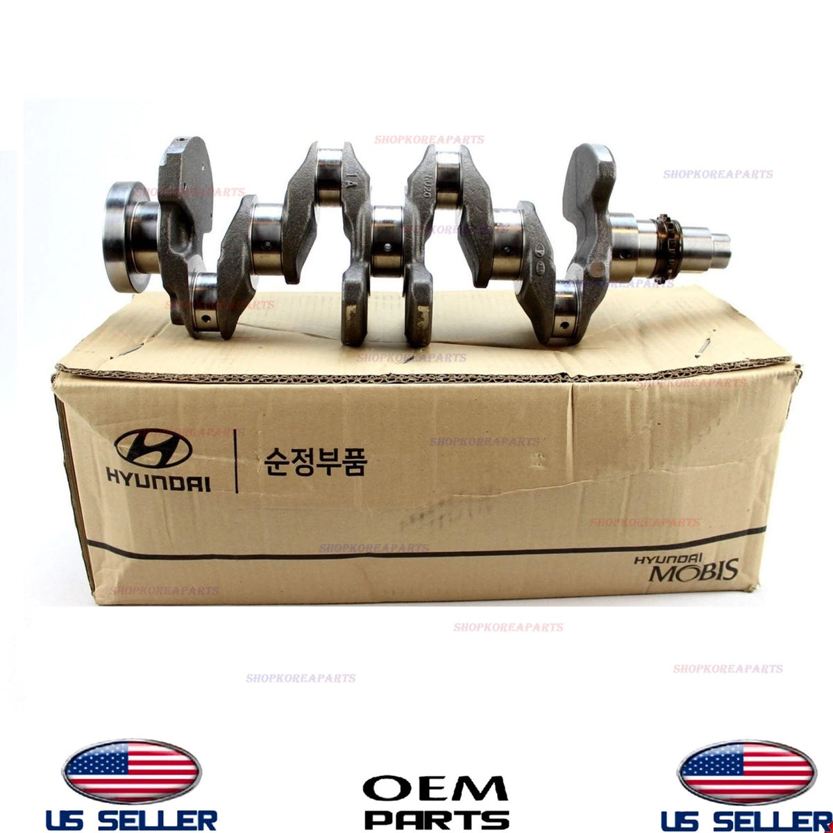 GENUINE OEM Engine Crankshaft 2017-2026 Elantra Ioniq Niro 1.6L Hybrid