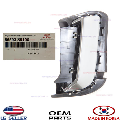 GENUINE Front Bumper Vent Grille LEFT Driver Side ⭐OEM⭐ KIA TELLURIDE 2020-2022