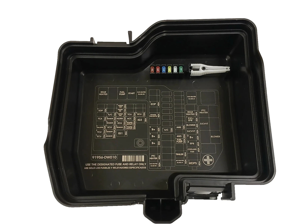 FITS: KIA ENGINE BAY FUSE BOX UPPER COVER ELECTRICAL TOP COVER OEM NEW