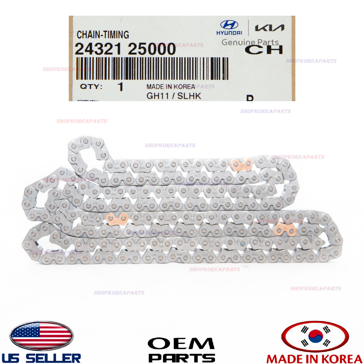 GENUINE Engine Timing Chain ⭐OEM⭐ HYUNDAI KIA 2.0-2.4L *See compatibility