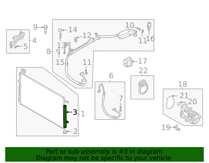GENUINE OEM A/C Receiver Drier 2010-2025 Hyundai Kia 97853-2F100