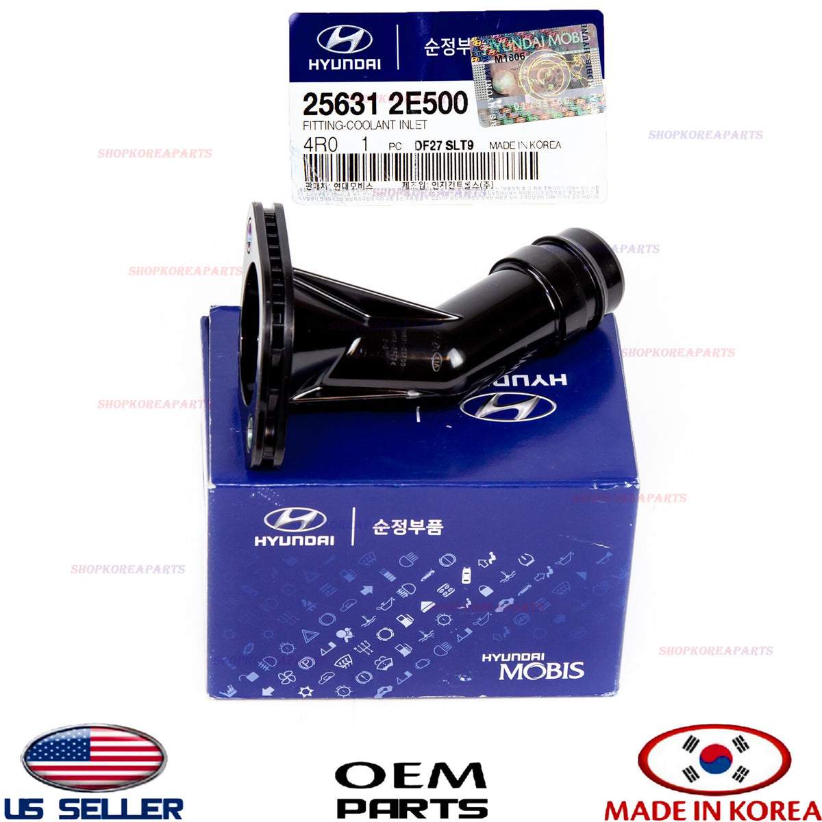 GENUINE OEM Coolant Inlet Fitting 2014-2021 Hyundai Tucson 2.0L 25631-2E500