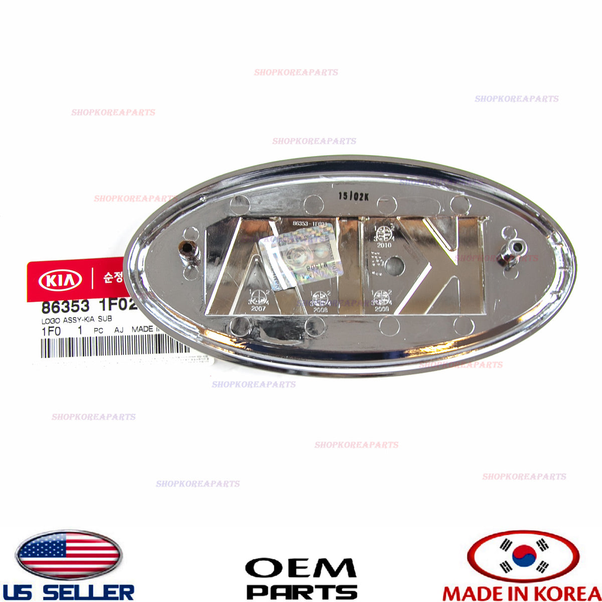 NAMEPLATE EMBLEM MARK LOGO FRONT GRILLE GENUINE! KIA SPORTAGE 06-2010 863531F021