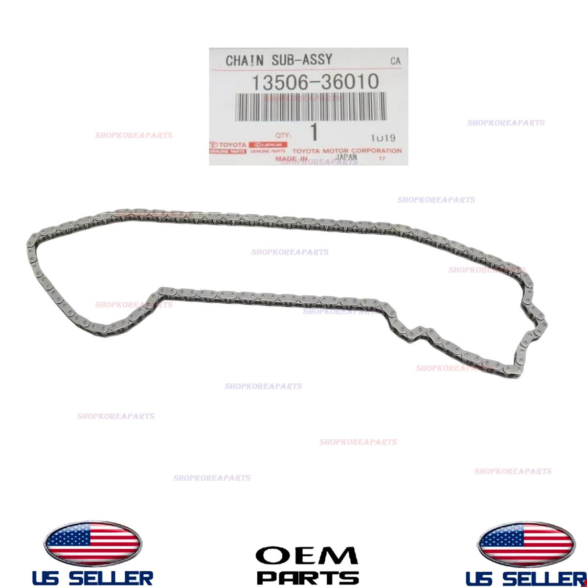 GENUINE OEM Engine Timing Chain ⭐ 2ARFE 1ARFE 2.5L 2.7L Toyota *See List