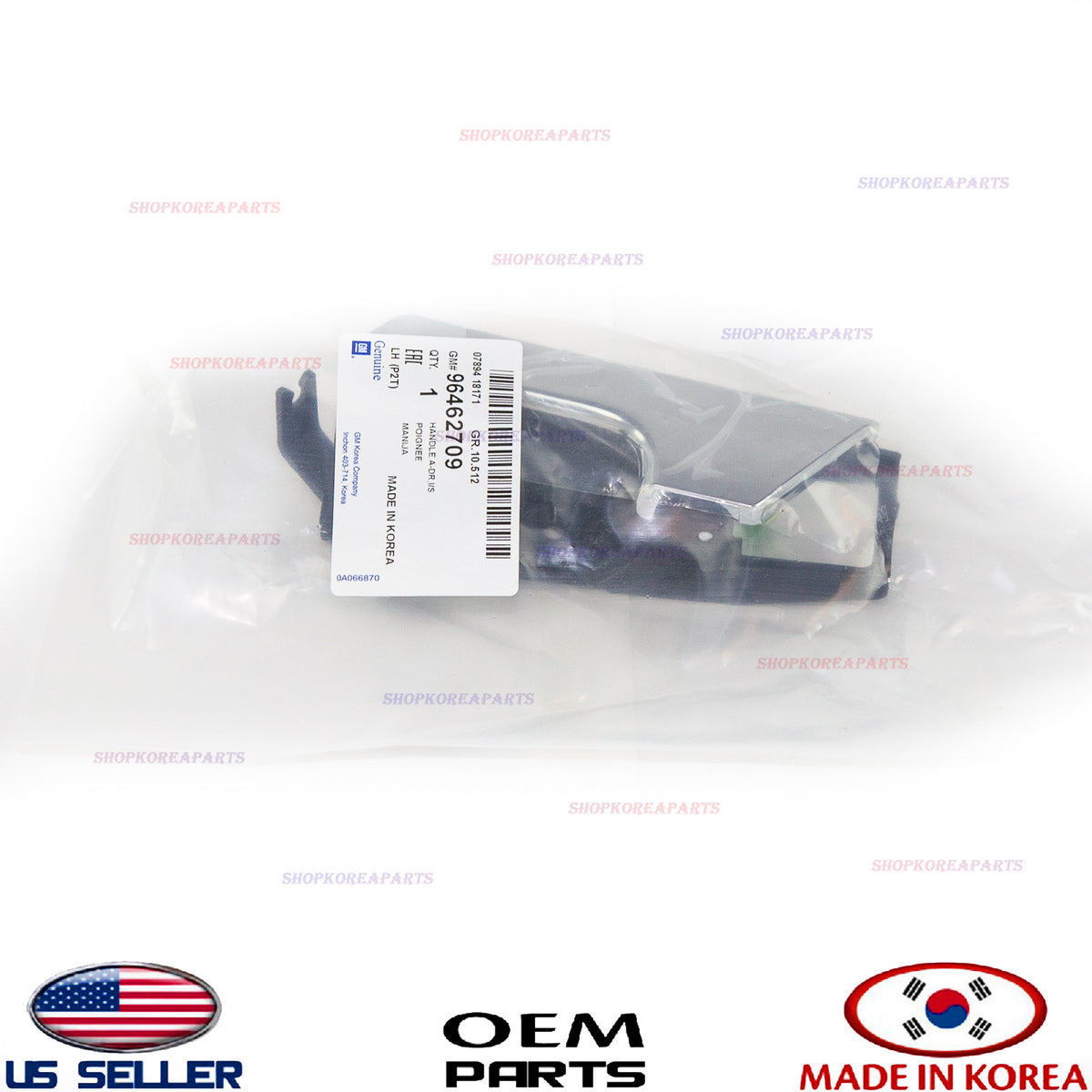 GENUINE Inside Door Handle Chrome Left Driver Side OEM CHEVY AVEO AVEO5 G3 07-11