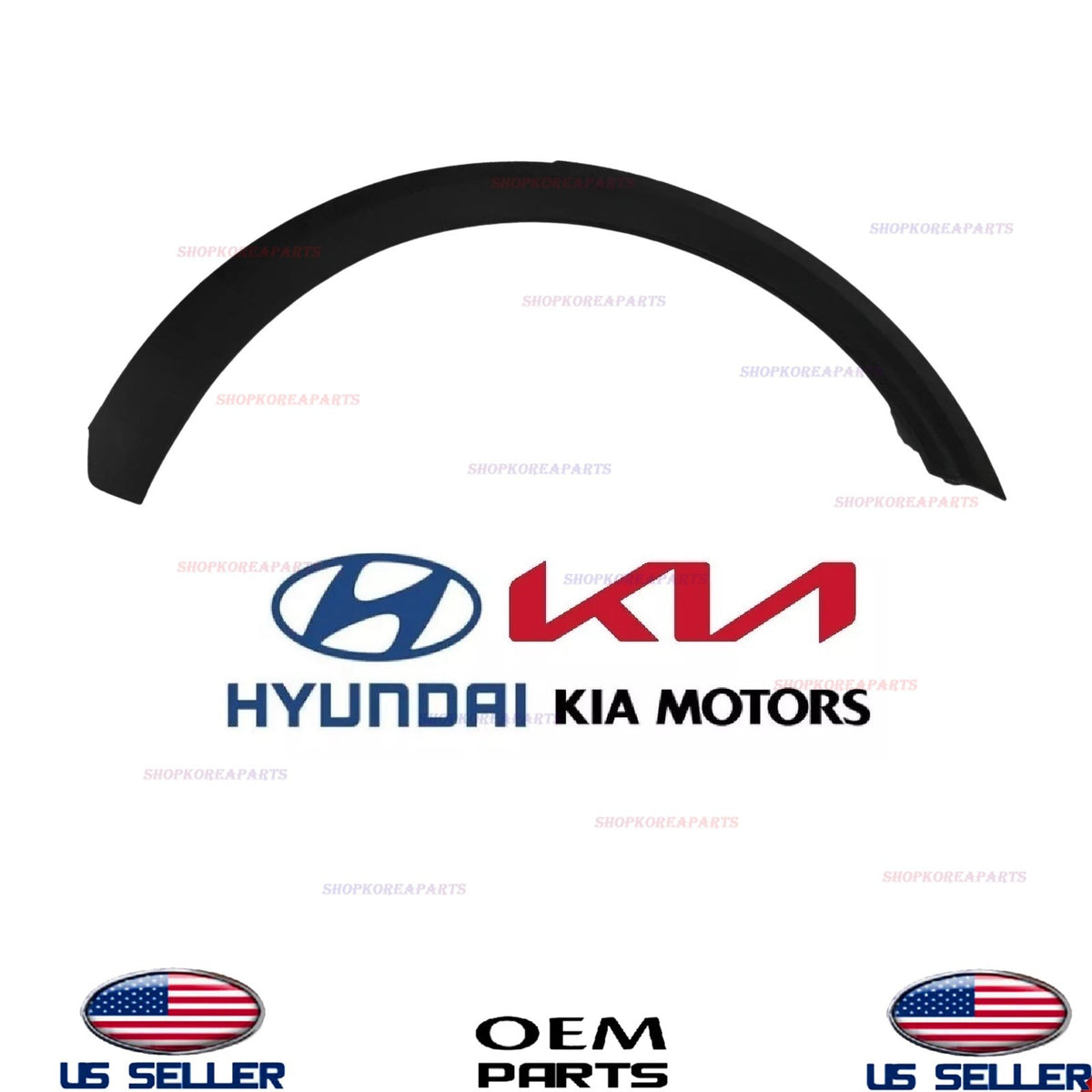 GENUINE OEM Rear Quarter Panel Wheel Molding LEFT Driver 2023-2025 Kia Niro