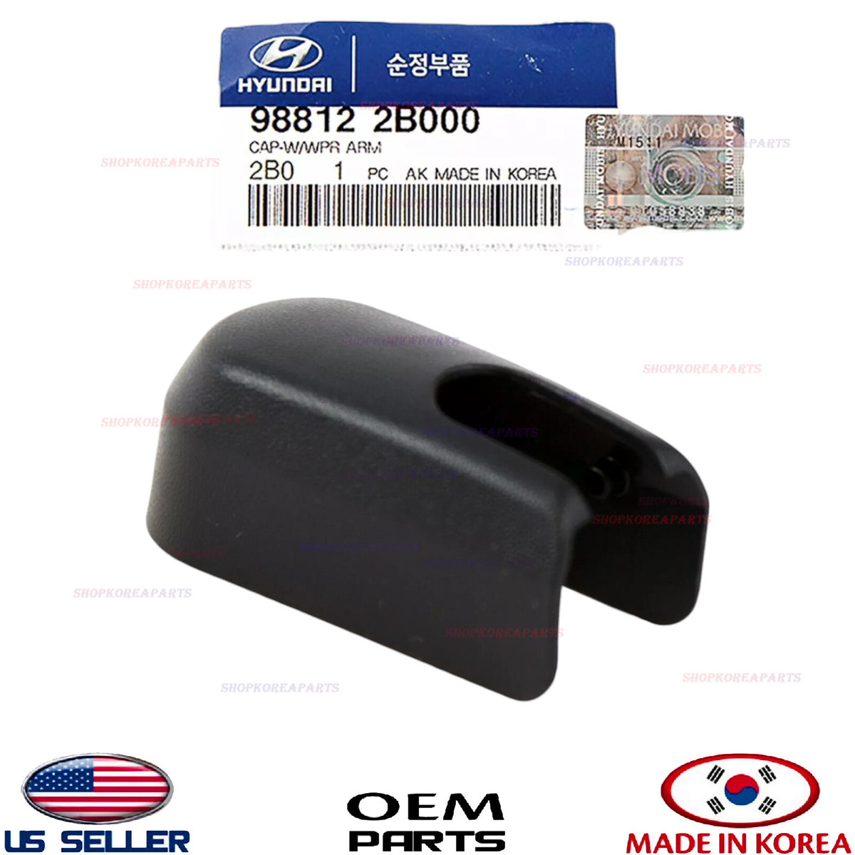 GENUINE Wiper Rear Arm Cap OEM Hyundai Kona Santa Fe Palisade Tucson Rio Forte