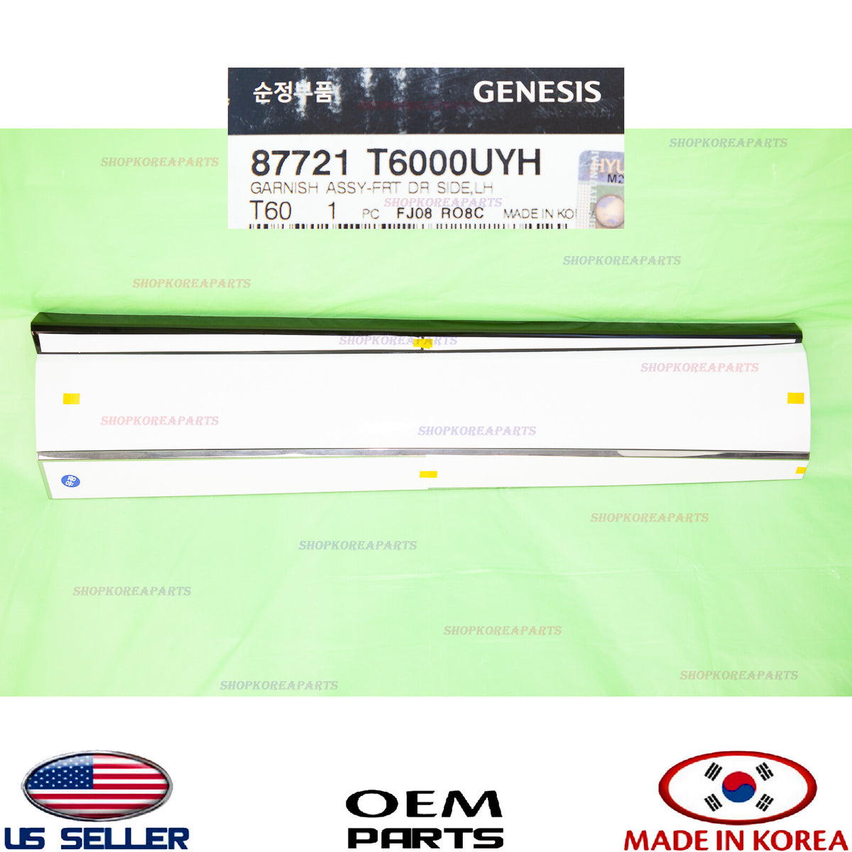 GENUINE Front Door Lower Molding LEFT Driver Side ⭐OEM⭐ GENESIS GV80 2021-2026