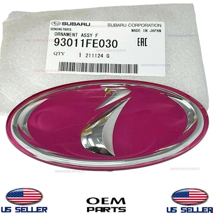 GENUINE OEM Pink "i" Front Grille Emblem Subaru Impreza WRX STI 2002-2011