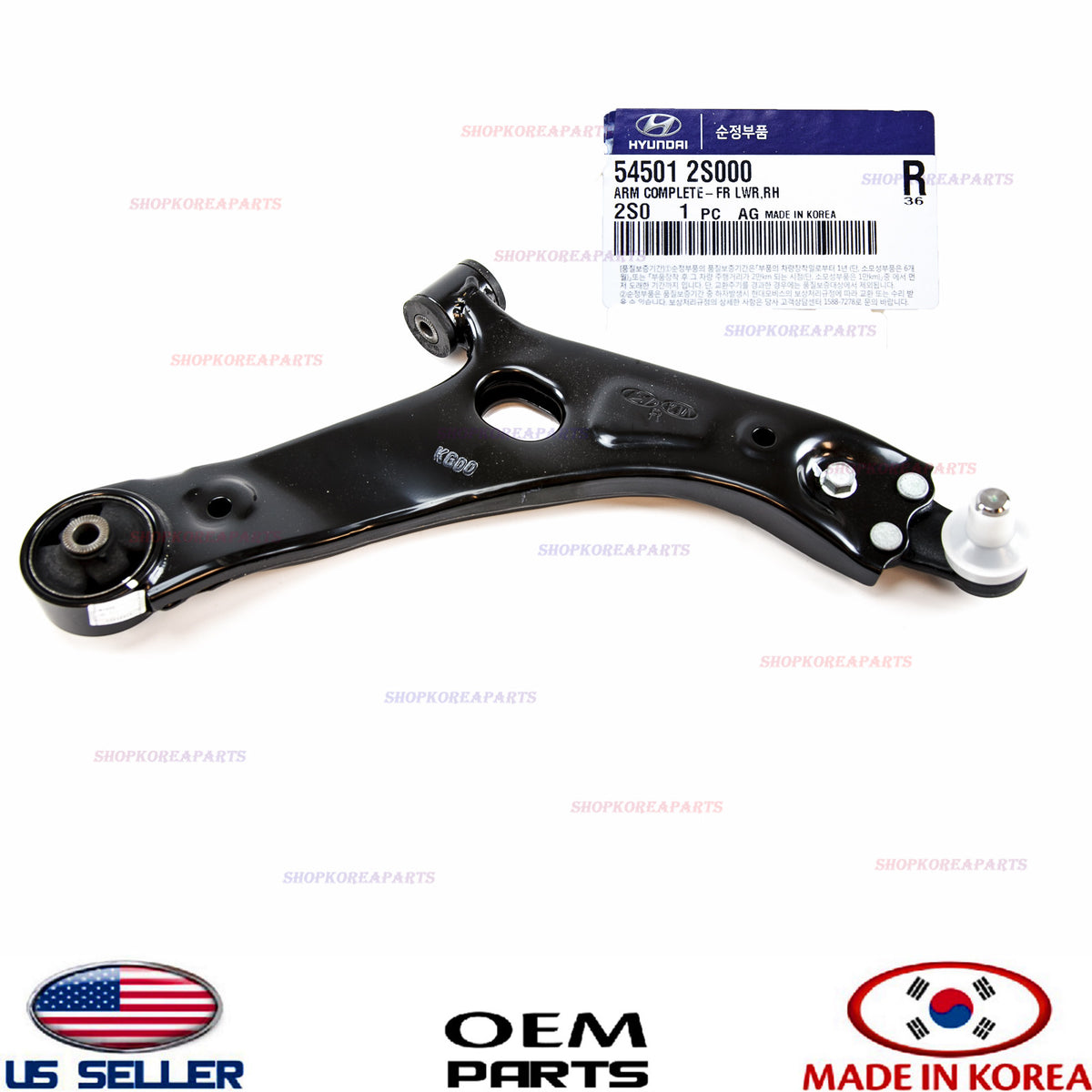 GENUINE Front Lower Control Arm RIGHT Passenger Side OE Hyundai Tucson 2011-2013