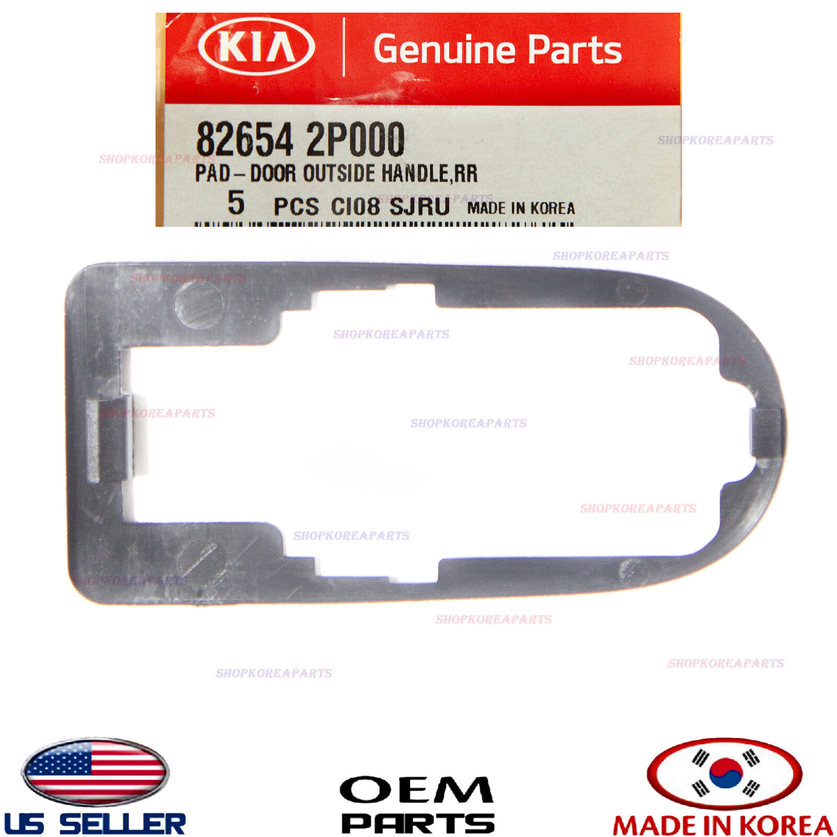 GENUINE Door Handle Cover Pad 1pcs ⭐OEM⭐ KIA SORENTO 2011-2015 826542P000