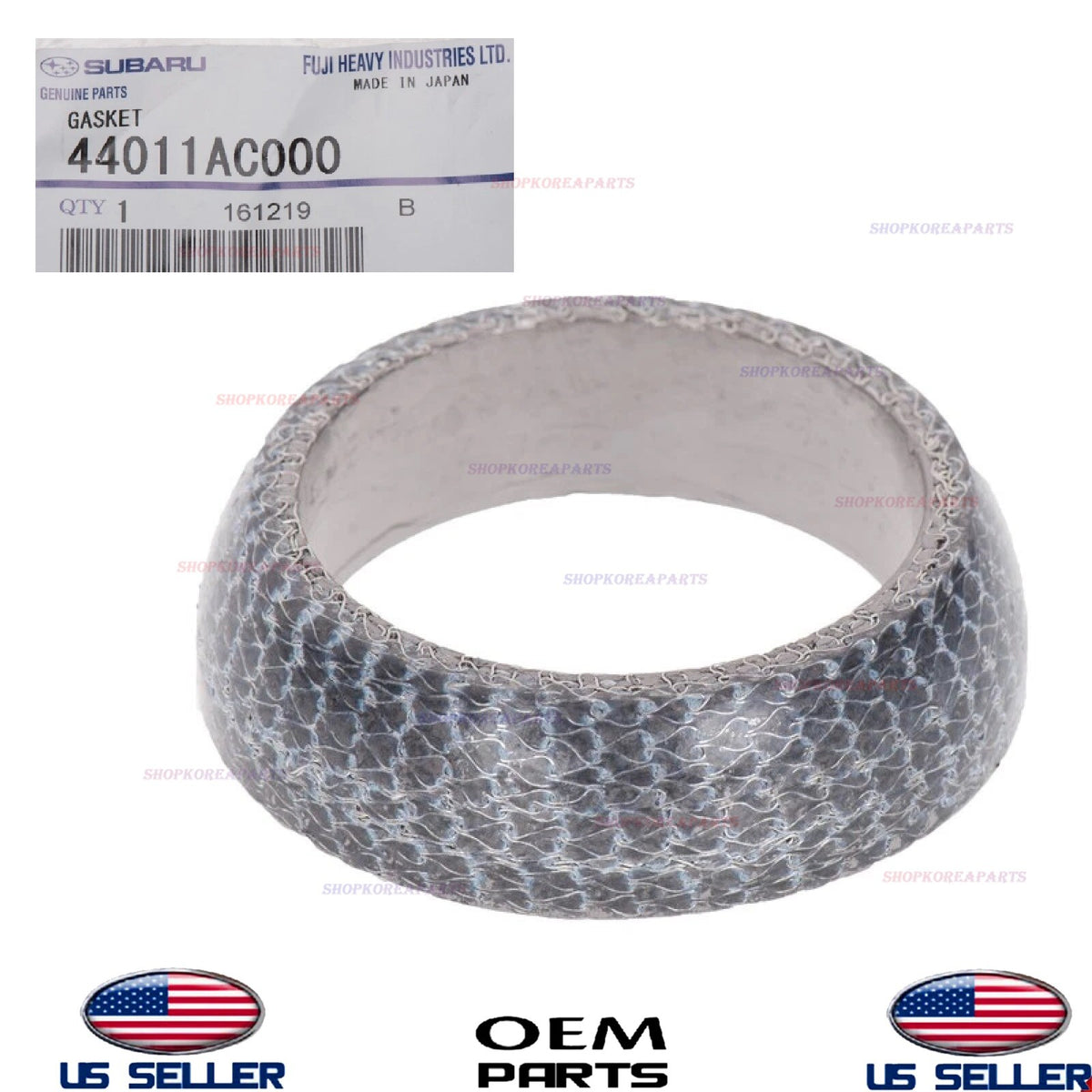 GENUINE OEM Rear Catalytic Converter Gasket 1995-1999 Forester Impreza Legacy